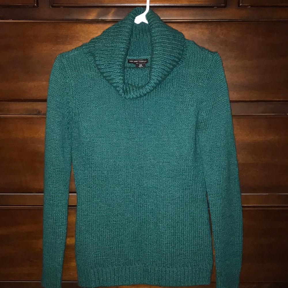 NY&Co Green Chunky Sweater